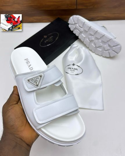 White Prado slide