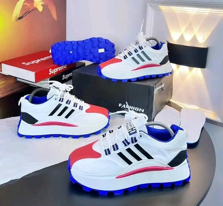 Sneakers in Red, White, and Blue - Buy Trendy Type of Shoes in Nigeria