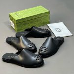 Classic Luxury-Inspired Half Shoes