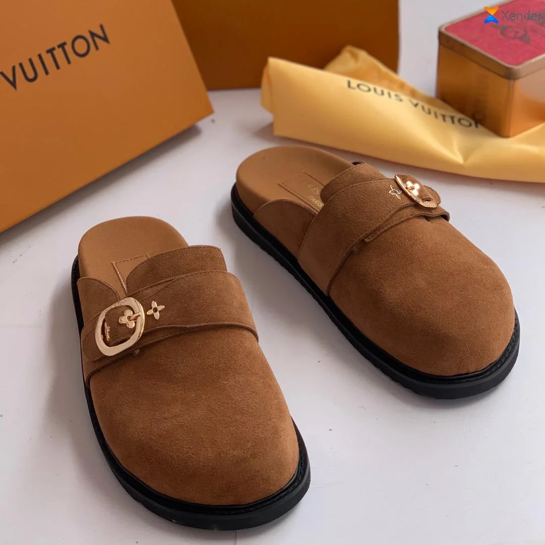 LV Cosy Flat Comfort Clogs – Luxury Redefined