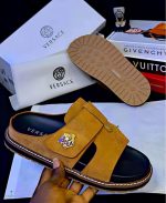 Versace Men’s Sandals with Medusa Emblem