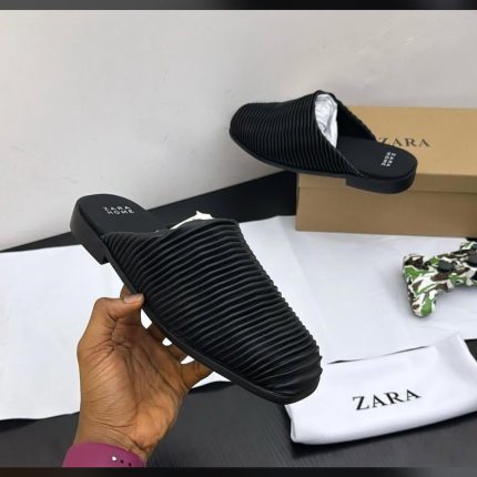 Zara Home Warm Leather Mules