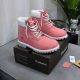 Timberland 6-Inch Premium Waterproof Boots – Pink Leather