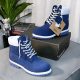 Timberland Blue Waterproof Boots – White Soles & Laces